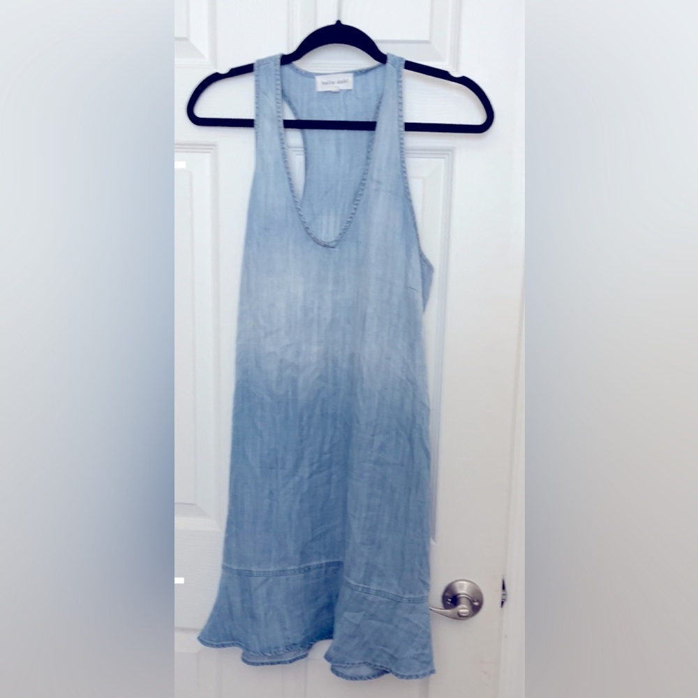Bella Dahl Ruffled Racerback Dress - Picture 2 of 5